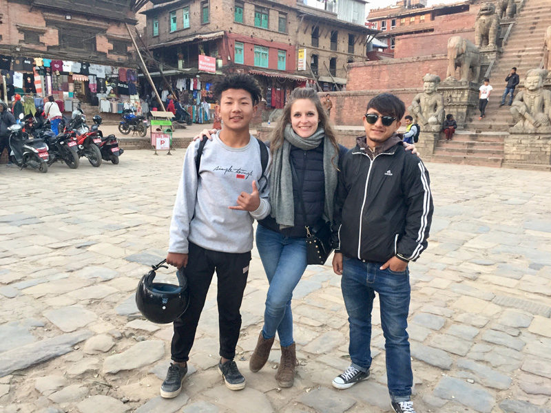Guides ville de Bhaktapur