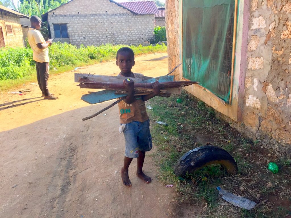Enfant à Ukunda